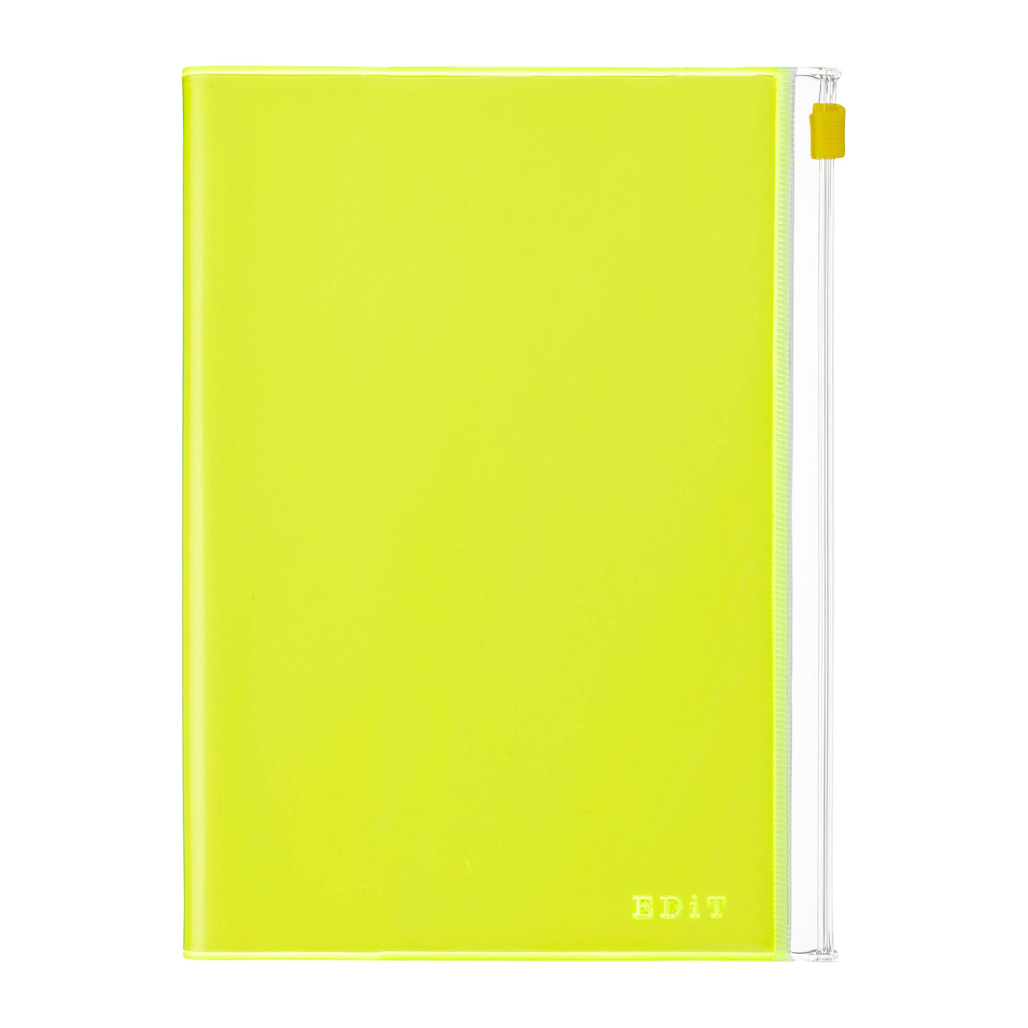 EDiT B6 Grid Notebook with PVC Cover & Zipper Pocket