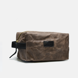 Waxed Canvas Toiletry Bag // Dopp Kit 2.0