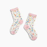 Sheer Socks: Confetti