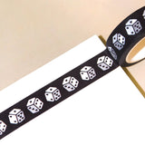 "Lucky Babe" Kitschy Retro Black Heart Dice Washi Tape