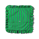 Shirt Fabric Ruffle Cushion Cover