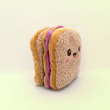 PB & J Plush Toy – Cute Food Plush, Kawaii Gift Toy