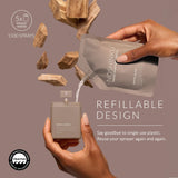 Santal Blanc Hydrating Hand Sanitizer Spray Refill Pouch