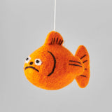 'Fish' Hanging Felt Ornament