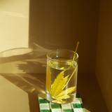 GLASS TILE COASTER - Key Lime Pie Milk Chocolate