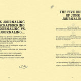 A Year of Junk Journaling