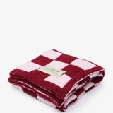 The Teddy Throw - Pink Check