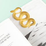 OCTAEVO Bookmark "Serpenti" - Metal with Brass finish