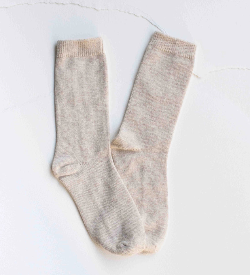 Bright Winter Wool Cashmere Blend Socks