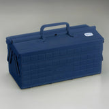 Toyo - Steel Cantilever Toolbox ST-350: Indigo
