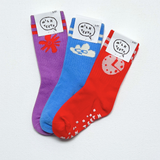 RIBBED GRIP SOCK