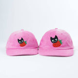 Kids Strawberry Eater Corduroy Hat