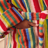 Butterfly Stripe Bathrobe - Dusen Dusen