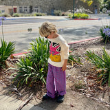 Purple Plaid Pants - All Small .Co