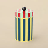 Yellow/Blue Tall Canister