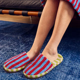 Lanternfly Terry Stripe Slippers - Dusen Dusen