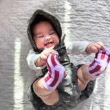 Violet Stripe Sock - Milk Teeth