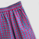 Purple Plaid Pants - All Small .Co