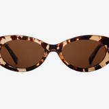 HIGH SOCIETY SUNGLASSES - HONEY TURTLE