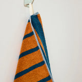 Bird Stripe Hand Towel-Warbler