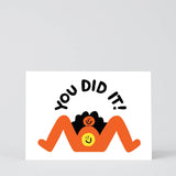 You Did It! New Baby Greetings Card