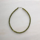 Mini Jade Necklace - Sea + Pattern
