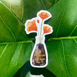 California Poppies in Soy Sauce Sticker