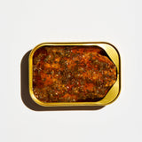 Smoked Rainbow Trout with Red Chimichurri
