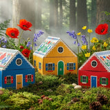 Swedish Dream® Tiny Living Yellow Matchbox Cottage