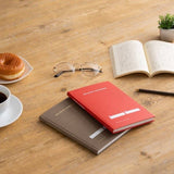 EDiT B6 Reading Journal Notebook with Linen Covered