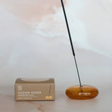 Glass Bubble Incense Holder