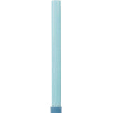 BRITISH COLOUR STANDARD - Small Two-Tone Pompadour & Powder Blue Metal Candleholder