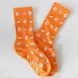 Daisy Dot Crew Socks