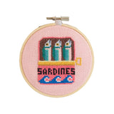 Sardines Cross Stitch Kit