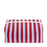 Travel Pouch - Chili Pepper Awning Stripe