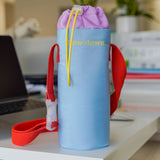 LIGHT BLUE SLOW DOWN BOTTLE HOLDER HF