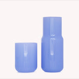 Tinted Glass Carafe - Periwinkle