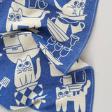 Kitchen Cats Woven Cotton Tea Towel