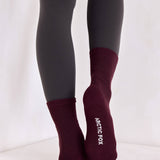 The Everyday Socks - 100% Bamboo - Plum