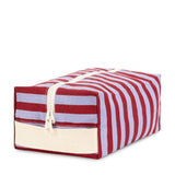 Travel Pouch - Chili Pepper Awning Stripe