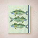 Three Fish Seedlings Sewn Trio Notebook Set