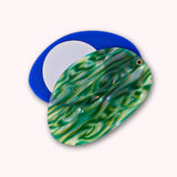 Etc.Store - Lottie Mirror in Blue / Malachite