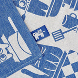 Kitchen Cats Woven Cotton Tea Towel