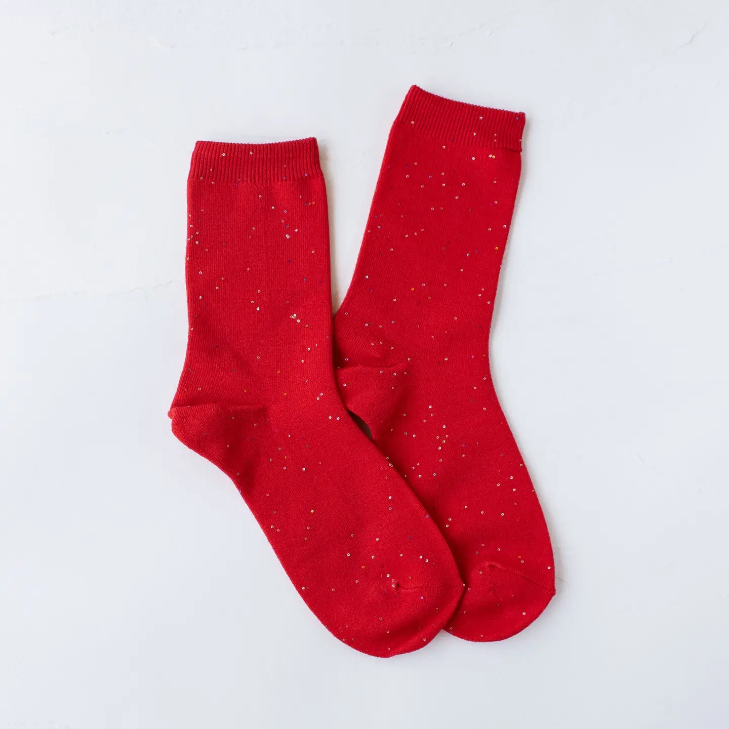 Holiday Glitter Socks