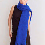 The Reykjavik Scarf with RWS Wool - Electric Blue - FW25