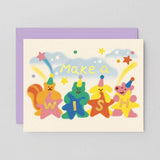 Make A Wish Kids Birthday  Greetings Card