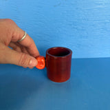 2 oz - Handmade ceramic Espresso cup - Splish Splash Ceramics