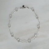Quartz Tube Necklace 16"
