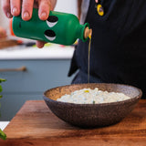 Extra Virgin Olive Oil with basil