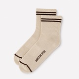 Striped Sock - 100% Bamboo - Chalk - FW26